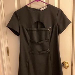 Hippocampus black dress